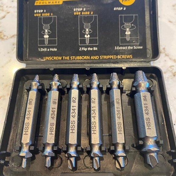 NEW Gifts for Men,Damaged Screw Extractor Set-Christmas Stocking Stuffers - Picture 1 of 9